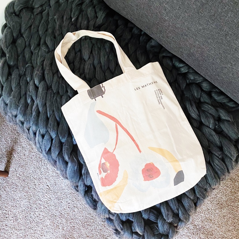 🆕 RARE 2020 Lee Mathews X Christina Zimpel tote